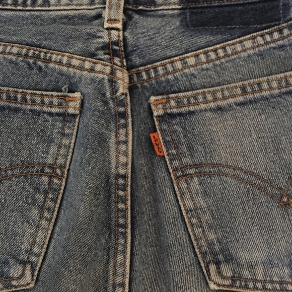 90's Vintage Levi's 891 Orange Tab Jeans - Picture 12 of 13